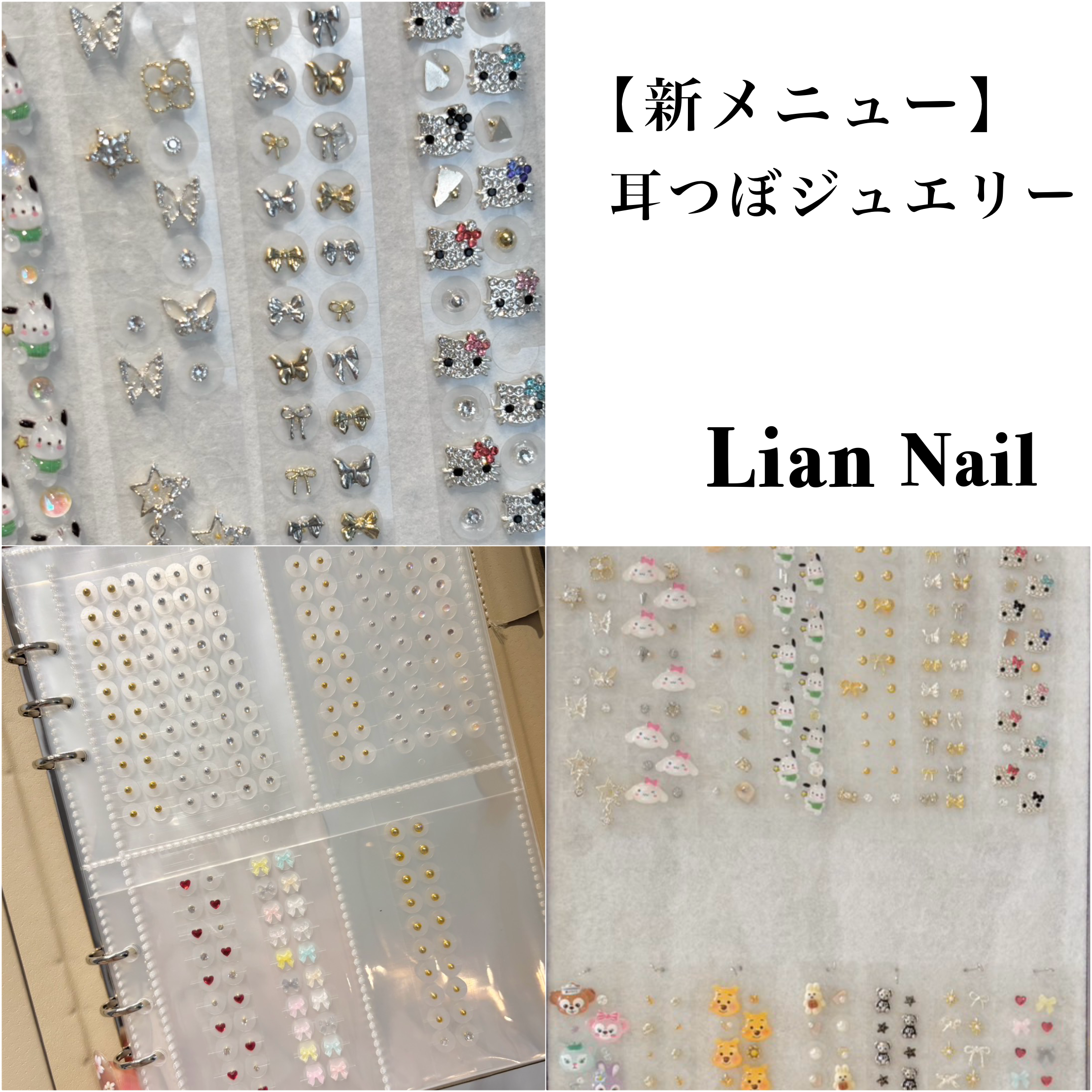 耳ツボジュエリー開業・メニュー化応援セット 耳ツボジュエリー開業・メニュー化応援セット